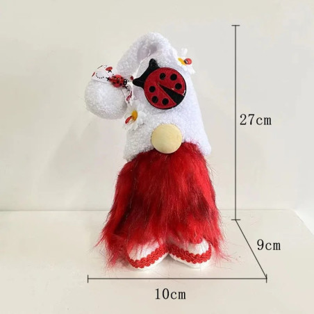Großer Marienkäfer Wichtel | Süße Deko & Geschenkidee