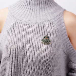 Königlicher Frosch Brosche | Einzigartige Geschenkidee für Frauen