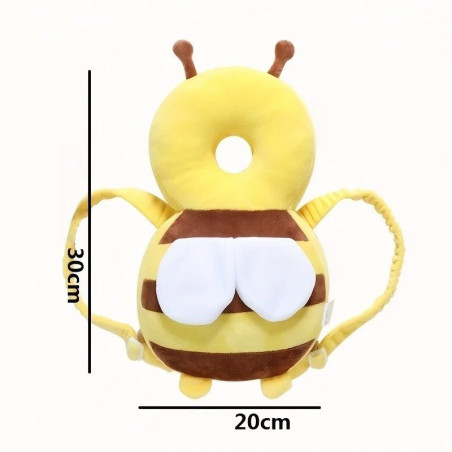 Bienen-Fallschutzkissen für Babys | Sicherer Kopfschutz & Komfort