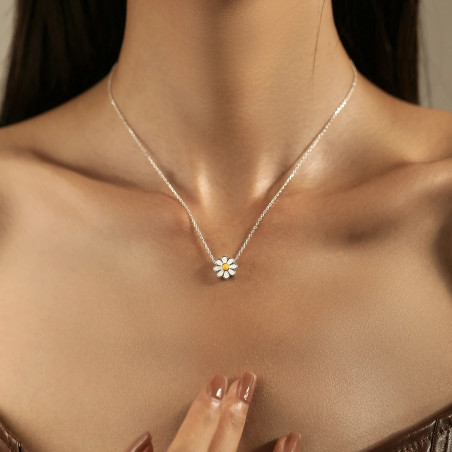 Bienen-Halskette 'Honigblüte' - Schmuck aus 925er Sterlingsilber