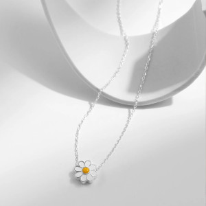 Bienen-Halskette 'Honigblüte' - Schmuck aus 925er Sterlingsilber