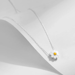 Bienen-Halskette 'Honigblüte' - Schmuck aus 925er Sterlingsilber