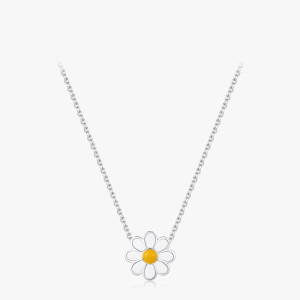 Bienen-Halskette 'Honigblüte' - Schmuck aus 925er Sterlingsilber