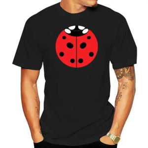 Herren T-Shirt Marienkäfer Glücksbringer | Einzigartige Geschenkidee
