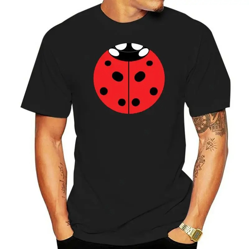 Herren T-Shirt Marienkäfer Glücksbringer | Einzigartige Geschenkidee