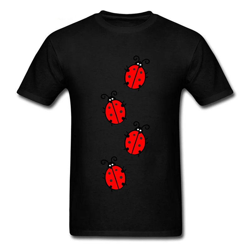 Marienkäfer T-Shirt für Damen & Herren | Glücksbringer Shirt