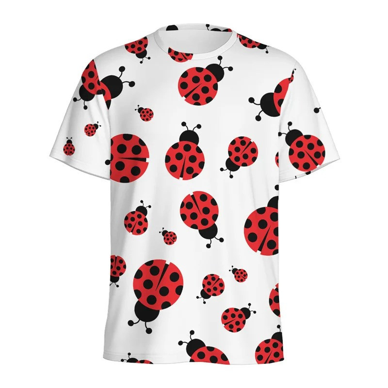 Marienkäfer T-Shirt "Pop-Rot" – Süß & Lustig | 1001bees.com