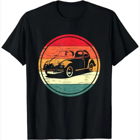 Retro Käfer T-Shirt – Die Auto-Ikone im Vintage-Stil