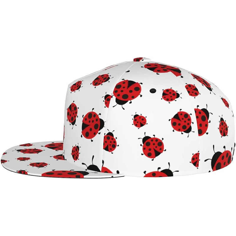 Süße Marienkäfer-Cap | Glücksbringer für Festivals & Alltag