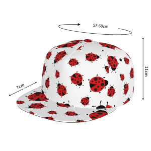Süße Marienkäfer-Cap | Glücksbringer für Festivals & Alltag