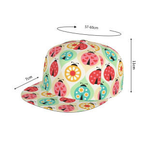 Marienkäfer-Cap "Verspielter Garten" – Ihr süßes Sommer-Accessoire