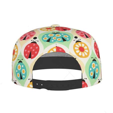 Marienkäfer-Cap "Verspielter Garten" – Ihr süßes Sommer-Accessoire