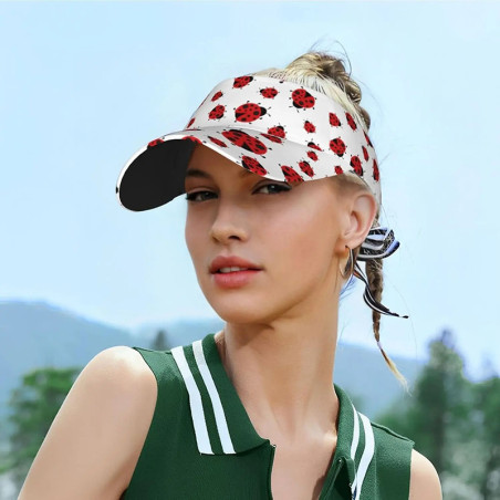 Visor-Cap Marienkäfer "Marienkäfer-Parade" – Süß & Einzigartig