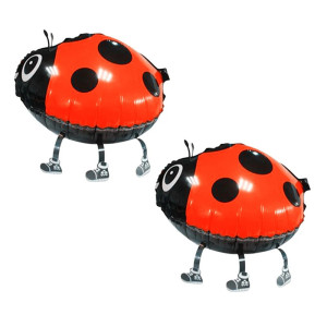 Große Marienkäfer-Ballons – 2er-Set | Ideal für Partys