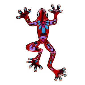 Frosch-Brosche 'Wasserreflexe' | Süßer Tier-Schmuck Geschenk