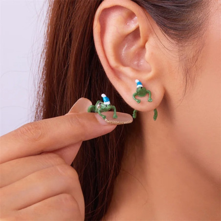 Lustige Frosch-Ohrstecker - Einzigartiger & Süßer Schmuck