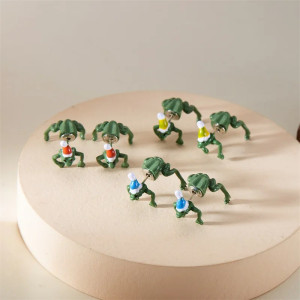 Lustige Frosch-Ohrstecker - Einzigartiger & Süßer Schmuck