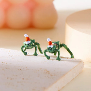 Lustige Frosch-Ohrstecker - Einzigartiger & Süßer Schmuck