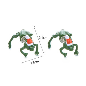 Lustige Frosch-Ohrstecker - Einzigartiger & Süßer Schmuck