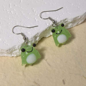 Frosch Ohrringe "Waldgeflüster" - Süßer & Einzigartiger Schmuck