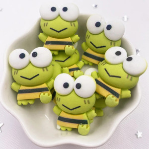 Cartoon-Frosch-Figuren | 10er-Set für Dekoration & DIY