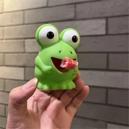 Überraschungsfrosch Quak! - Lustiges Spielzeug mit Rollzunge
