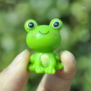 Süße Mini-Froschfiguren aus Harz | Einzigartige Geschenkidee