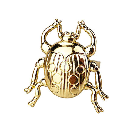 Skarabäus Serviettenringe aus Metall - Eleganz & Raffinesse