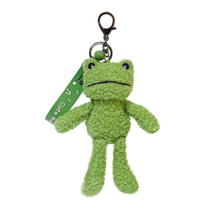 Frosch Schlüsselanhänger „Kuschelweicher Begleiter“ – Süß & Flauschig