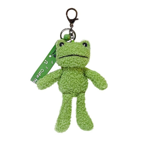 Frosch Schlüsselanhänger „Kuschelweicher Begleiter“ – Süß & Flauschig