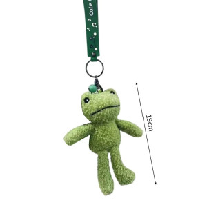 Frosch Schlüsselanhänger „Kuschelweicher Begleiter“ – Süß & Flauschig