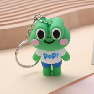 Schlüsselanhänger Frosch Pop Grün! – Lustiges & Buntes Accessoire