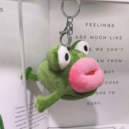 Frosch Schlüsselanhänger 'Süßer Kuss' – Süßes & lustiges Geschenk