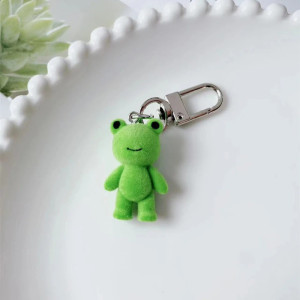 Frosch Schlüsselanhänger aus Plüsch | Süße Geschenkidee