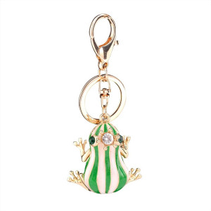 Königlicher Frosch Schlüsselanhänger | Süße Geschenkidee