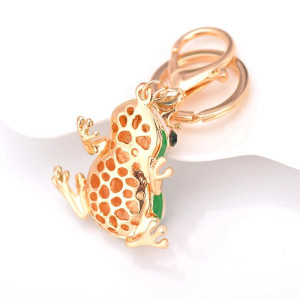 Königlicher Frosch Schlüsselanhänger | Süße Geschenkidee