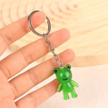 Leuchtender Frosch Schlüsselanhänger – Süßes & lustiges Geschenk