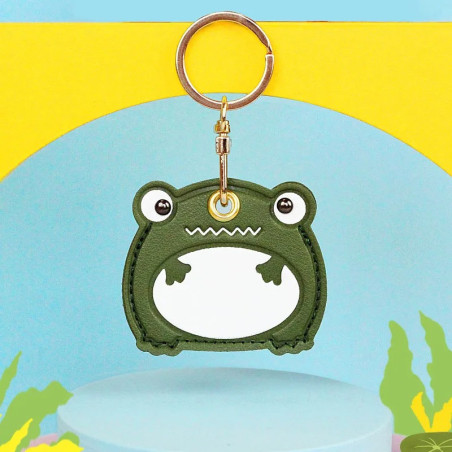 Lustiger Frosch Schlüsselanhänger – Süßes & flaches Accessoire