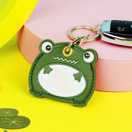 Lustiger Frosch Schlüsselanhänger – Süßes & flaches Accessoire