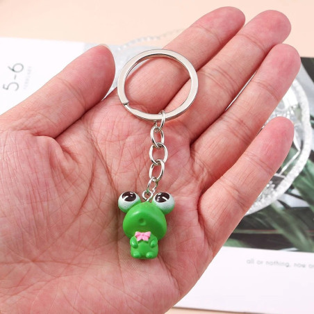 Schlüsselanhänger Träumerischer Frosch | Süßes Kawaii Geschenk