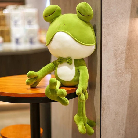 Kuscheltier Frosch Gentleman | Süß & Elegant | Geschenkidee