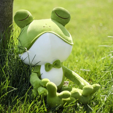 Kuscheltier Frosch Gentleman | Süß & Elegant | Geschenkidee