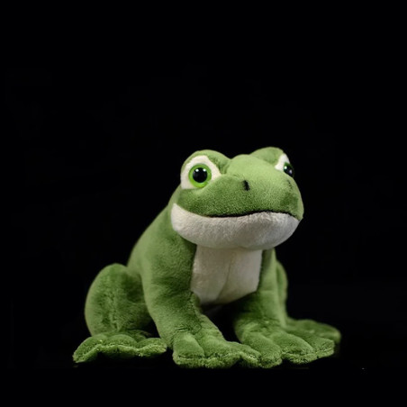 Süßes Frosch Kuscheltier | Realistischer Plüschfrosch | Geschenk