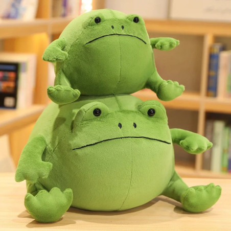 Plüschfrosch "Pummelige Sanftheit" - 20 cm süßes Kuscheltier
