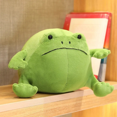 Plüschfrosch "Pummelige Sanftheit" - 20 cm süßes Kuscheltier