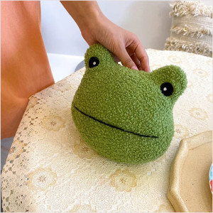 Große Froschkopf-Plüschtasche | Süßes & einzigartiges Geschenk