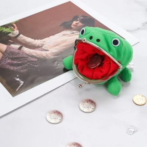 Lustige Frosch-Geldbörse mit großem Mund | Süßes Geschenk