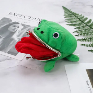 Lustige Frosch-Geldbörse mit großem Mund | Süßes Geschenk