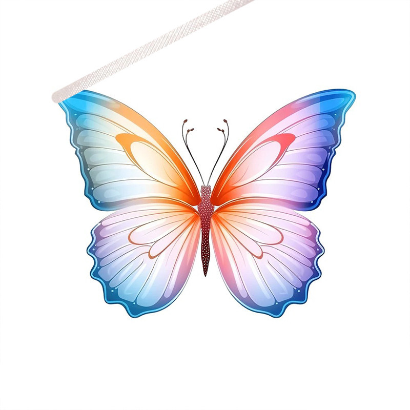 Schmetterling Aufkleber "Lovely Butterfly" | Bunt & Langlebig