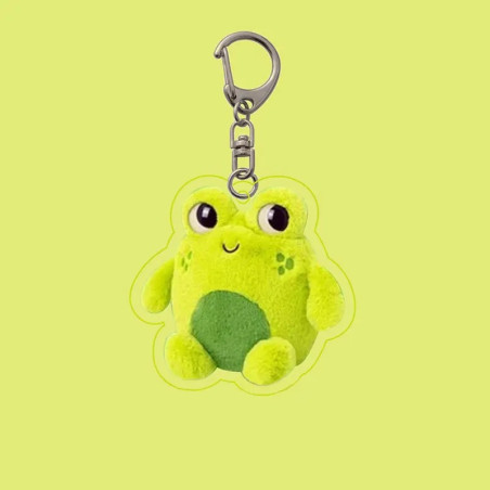 Süßer Frosch Schlüsselanhänger aus Acryl | Geschenkidee